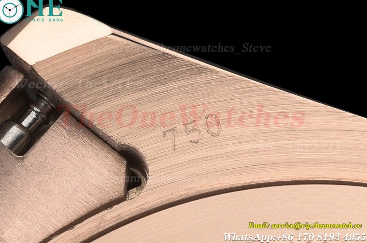 Black RG 40mm A3836 RG Gold Daytona GDF 0101